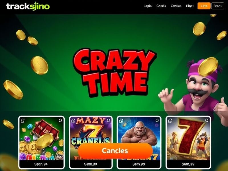 Welcome to Tracksino Crazy Time A, the premier online casino platform featuring high-stakes games, live dealers, competitive RTP slots, and exclusive bonuses. Learn more about our curated gambling experience and start playing for real money today.